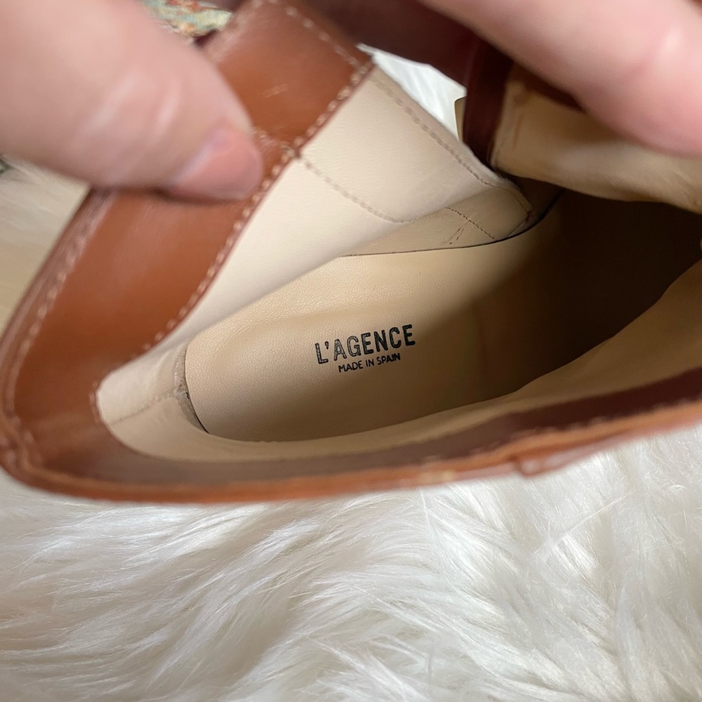 L'Agence Jeanne II Leather Booties - Picture 11 of 12